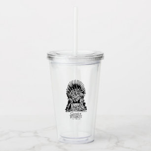 Vaso Acrílico Icono del trono de hierro