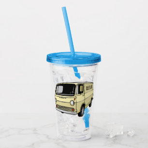 Vaso Acrílico Ilustracion clásico van personalizado