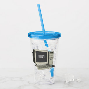 Vaso Acrílico Ilustracion de personalizado de equipos