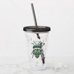 Vaso Acrílico Ilustracion de personalizado de fallos de Picasso