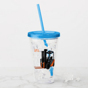 Vaso Acrílico Ilustracion del personalizado de elevación de la h