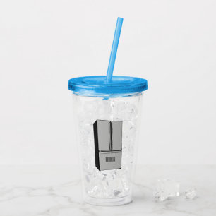 Vaso Acrílico Ilustracion personalizado frigorífico de puerta fr