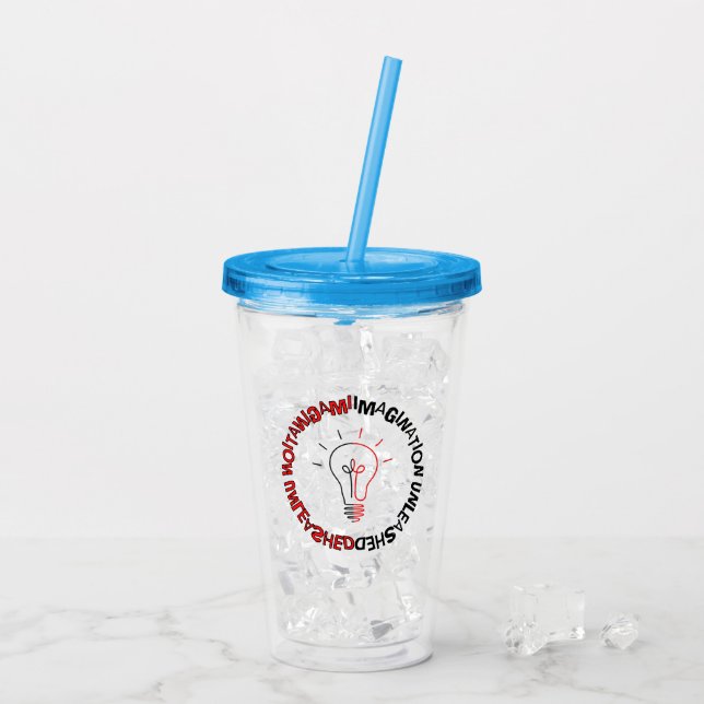Vaso Acrílico Imaginación Unleasing 03.b (Reverso (hielo))