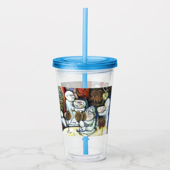 Vaso Acrílico Impermeable por el desafío (Anverso)