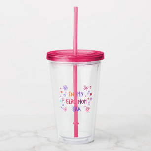 Vaso Acrílico in my girl mom era CRAYON