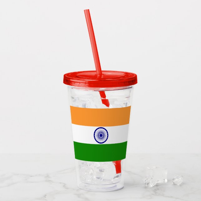 Vaso Acrílico India (Anverso (hielo))