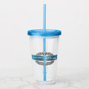 Vaso Acrílico Insignia de combate de infantería con estrella de