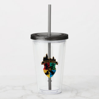 Vaso Acrílico Insignia de Orgullo de la Casa de la Cresta del Ca