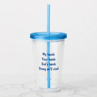 Vaso Acrílico Inspirational Tumbler 