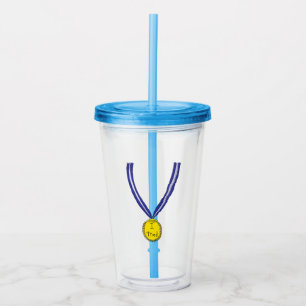 Vaso Acrílico Intenté la medalla
