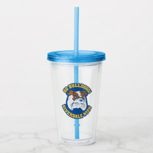 Vaso Acrílico Ir Bulldoges - Riverdale High