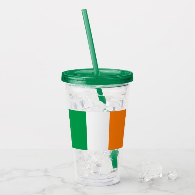 Vaso Acrílico Irlanda (Anverso (hielo))
