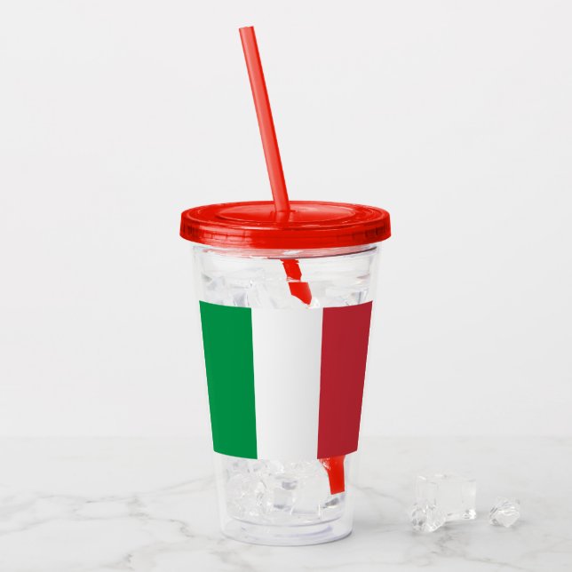 Vaso Acrílico Italia (Anverso (hielo))
