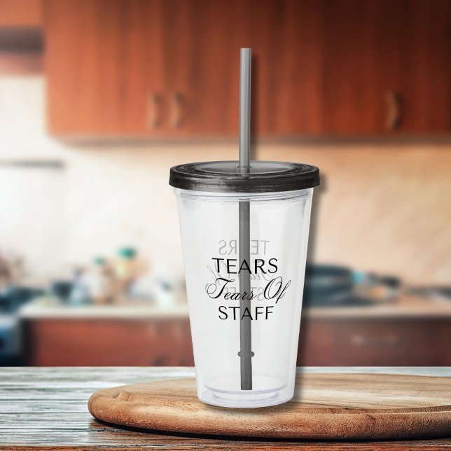 Vaso Acrílico Jefe del Mundo Divertido  (Subido por el creador)