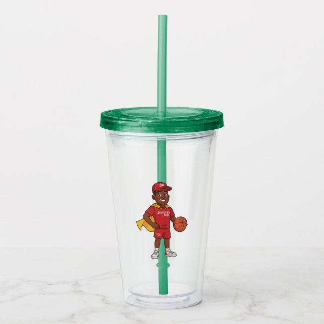 Vaso Acrílico J'Lon el Campeón  (Anverso)