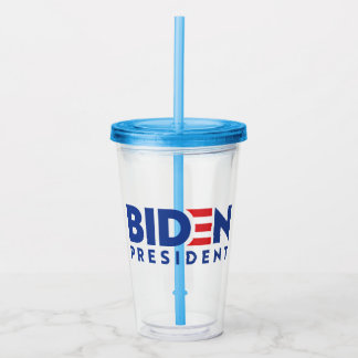 Vaso Acrílico Joe Biden 2020 Biden para presidente
