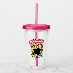 Vaso Acrílico Johnny Bravo - Woah Momma