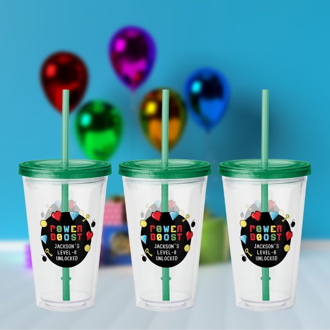 Vaso Acrílico Juego de arcada de píxeles Nivel de los niños Cump (Subido por el creador)