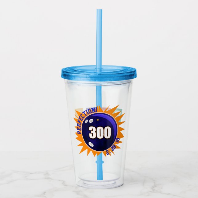 Vaso Acrílico Juego de bolas 300 con bolas y gráficos (Anverso)