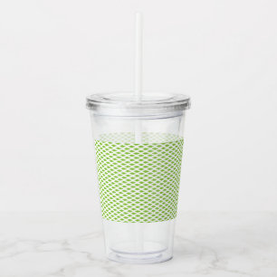 Vaso Acrílico Juego de carpetas verdes botánicas