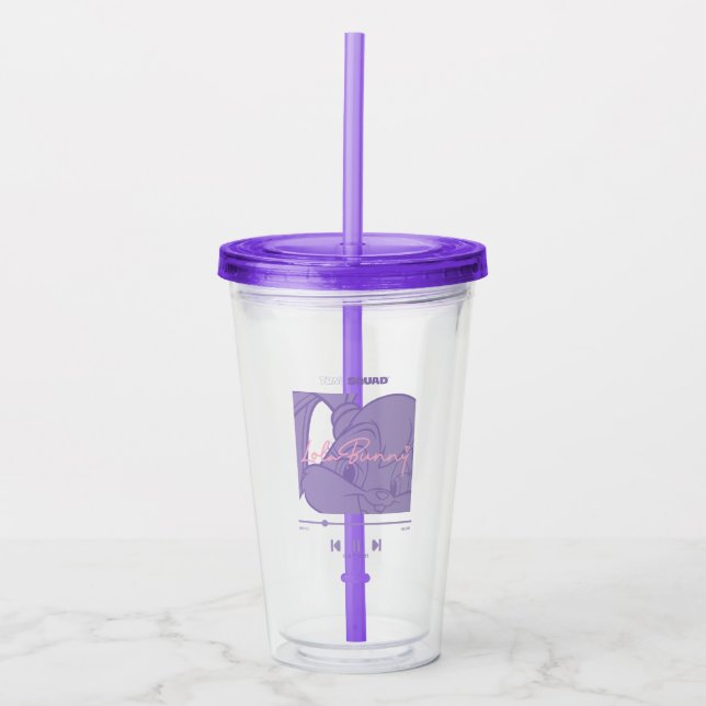 Vaso Acrílico Jugador de música de Lola (Anverso)