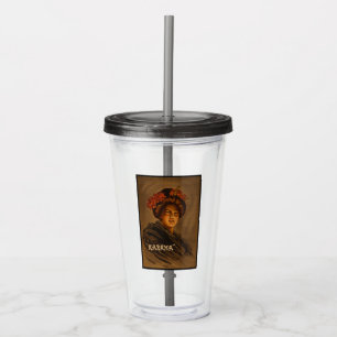 Vaso Acrílico Karama: Juega Romance Japonés Geisha
