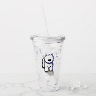 Vaso Acrílico KiniArt Se Tradujo El Tumbler De Acrílico Perro
