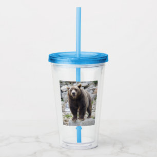 Vaso Acrílico Kodiak Bear