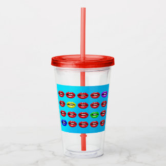 Vaso Acrílico La Bouche - Der Mund