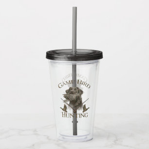Vaso Acrílico La caza del pato como máximo