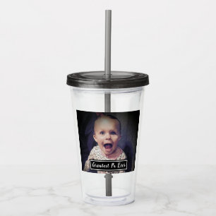 Vaso Acrílico La foto más grande de Pa Personalizado moderna