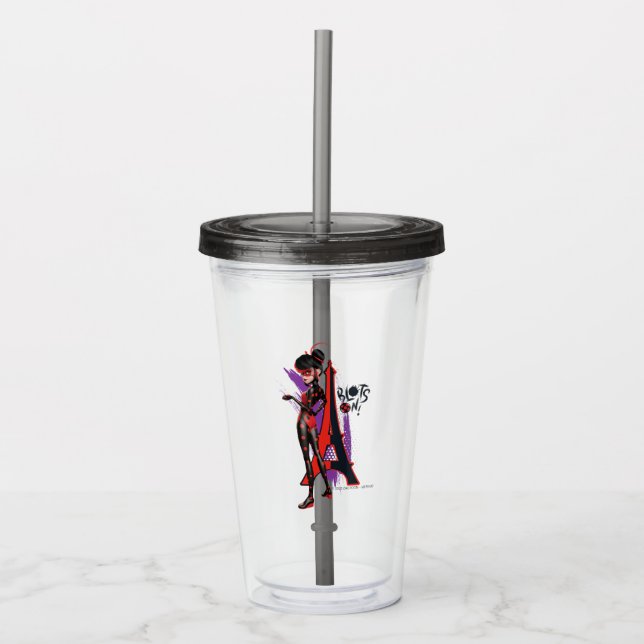 Vaso Acrílico ¡La Miracularmente Reversa Sombra De La Sombra Sig (Anverso)