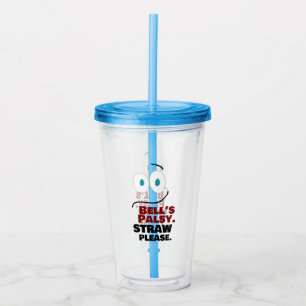 Vaso Acrílico La palma de Bell — Paja, por favor —