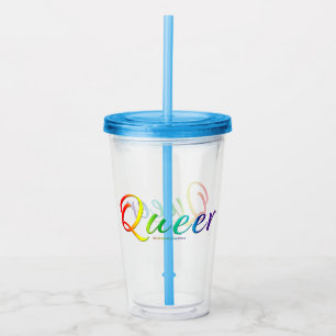 Vaso Acrílico La suave palabra expresiva única y rara de Slipper