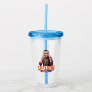 Vaso Acrílico La teoría del Big Bang   Sheldon