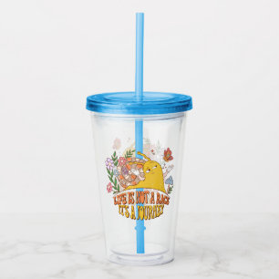 Vaso Acrílico La vida no es una carrera, es un viaje