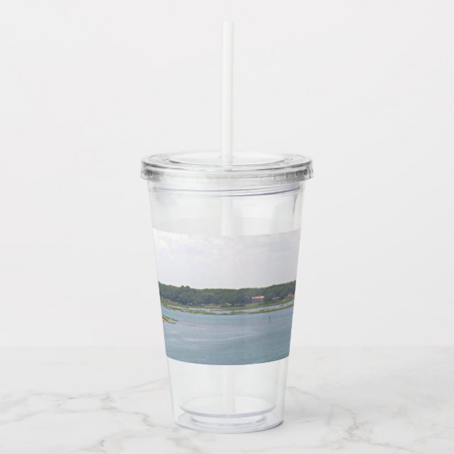 Vaso Acrílico Lago Florida (Anverso)