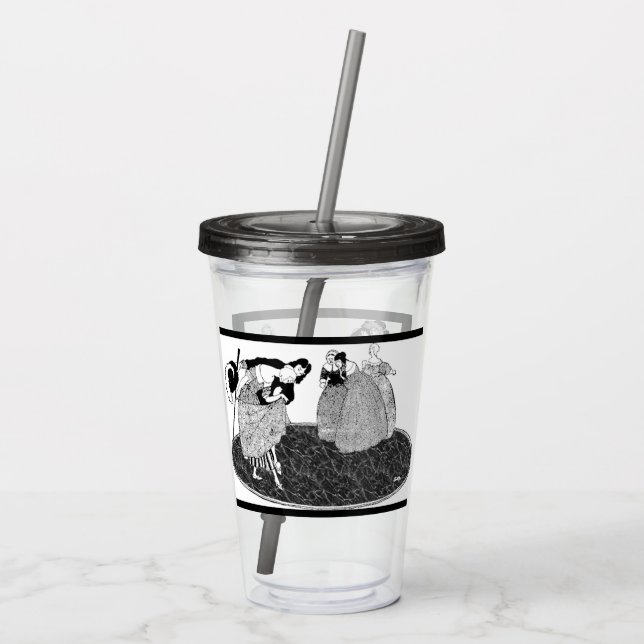 Vaso Acrílico Las hermanas añoran el encanto de la Cenicienta Pr (Reverso)