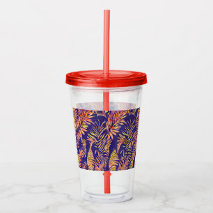 Vaso Acrílico Leaf de tigre