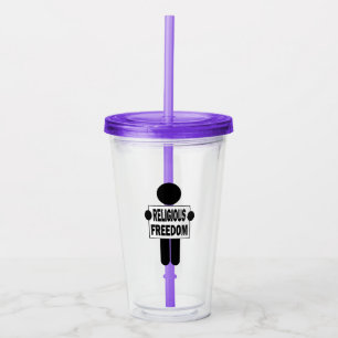 Vaso Acrílico Libertad religiosa