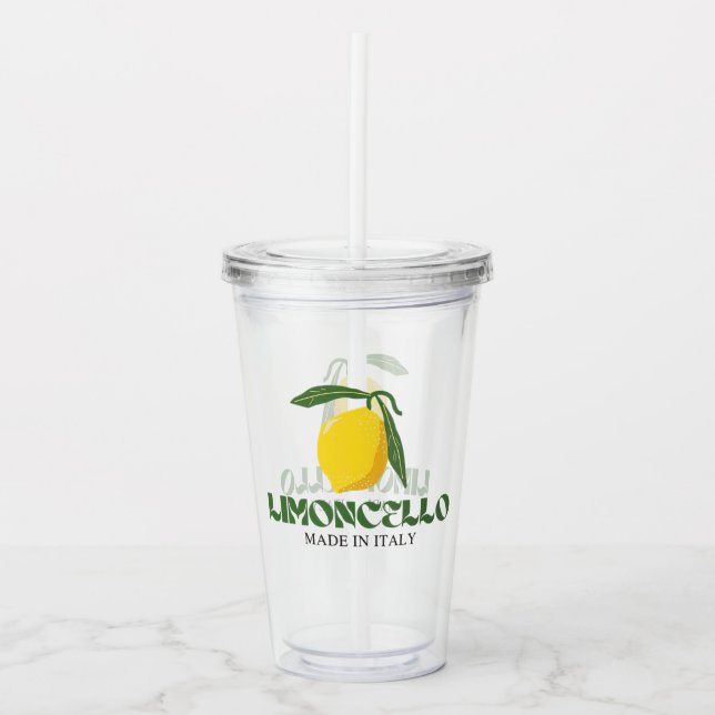 Vaso Acrílico Limoncello (Anverso)