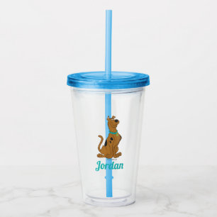 Vaso Acrílico Lindo más lindo de Scooby-Doo un que