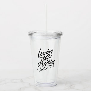 Vaso Acrílico Livin' el sueño