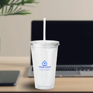 Vaso Acrílico Logo de Blue Healthcare Promoción de Marca Registr