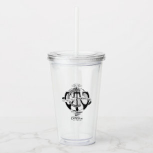 Vaso Acrílico Logo de la Confederación Internacional de Asisten