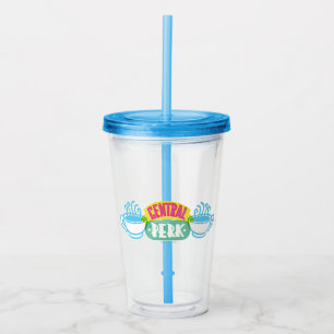 Vaso Acrílico Logo de Neon Central Perk