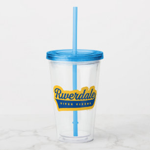 Vaso Acrílico Logo de Riverdale River Vixens