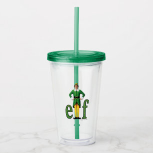 Vaso Acrílico Logotipo de Buddy the Elf Movie