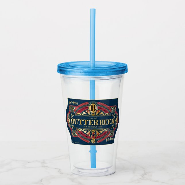 Vaso Acrílico Logotipo horizontal BUTTERBEER™ (Anverso)