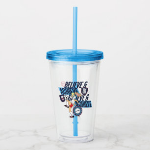 Vaso Acrílico Lola Bunny LOONEY TUNES™ Club de Fútbol Gráfico